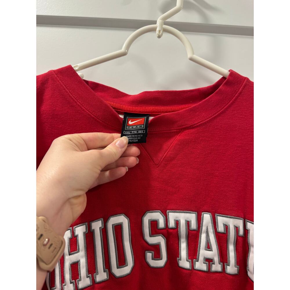 Vintage Nike Team Red Ohio State Crewneck size XXL - Picture 2 of 6